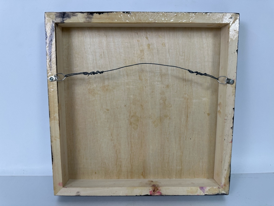 Bonnie Lee Roth (B. 1942, Southern California) Original Painting on Canvas 2018 14W x 14H [Photo 10]