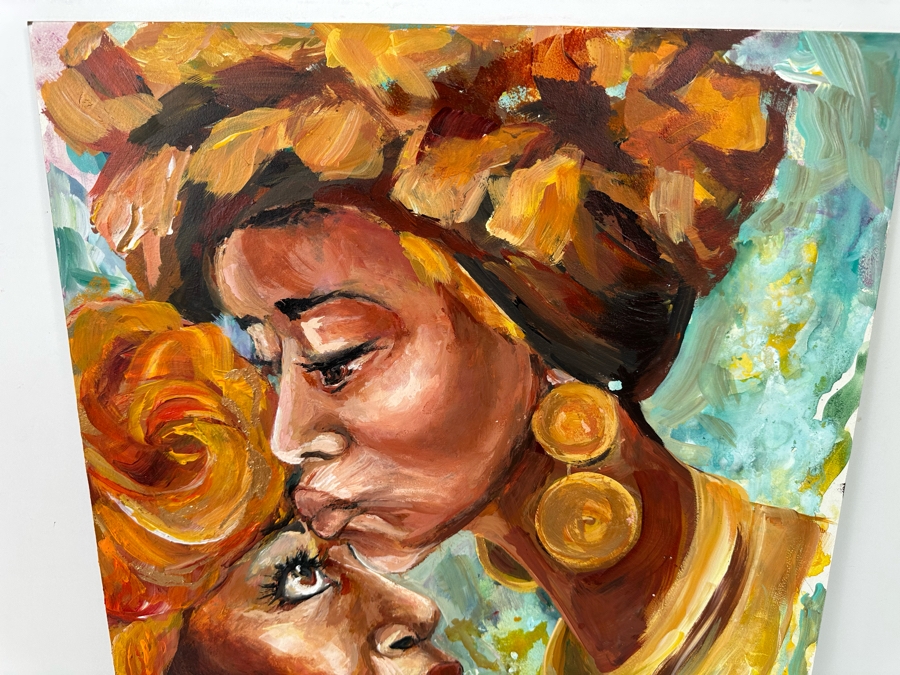 Bonnie Lee Roth (B. 1942, Southern California) Original Painting on Canvas 2017 18W x 24H [Photo 4]