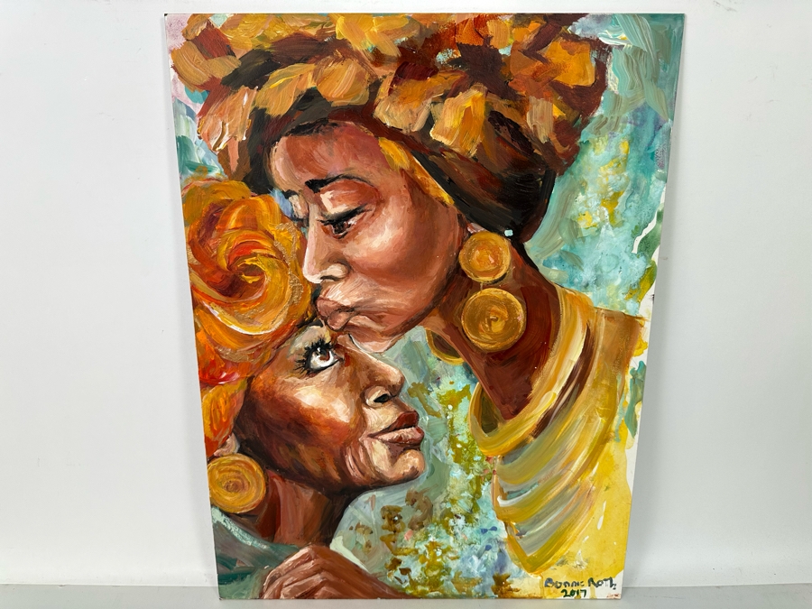 Bonnie Lee Roth (B. 1942, Southern California) Original Painting on Canvas 2017 18W x 24H [Photo 2]