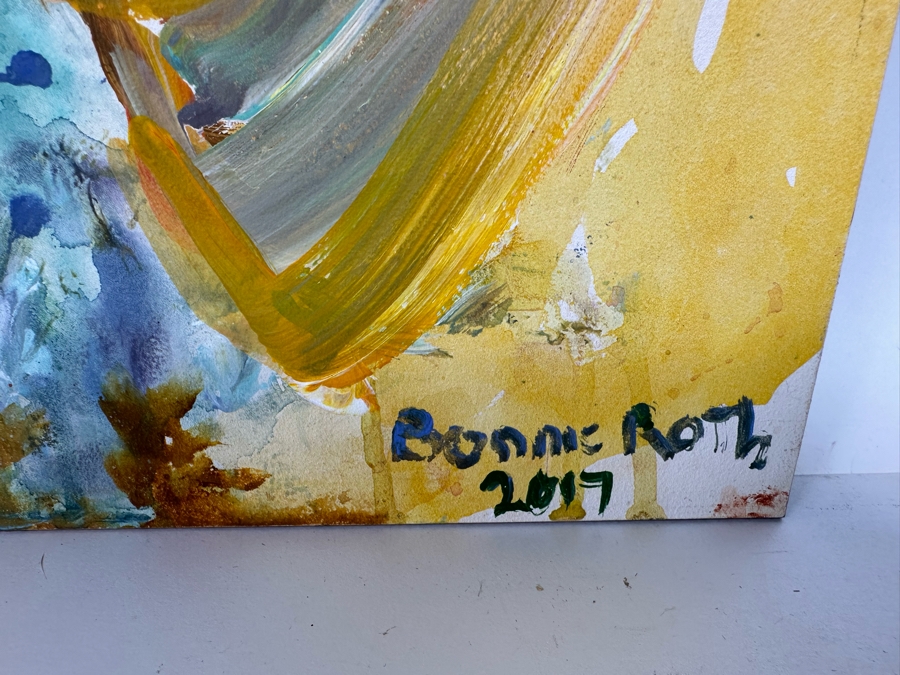 Bonnie Lee Roth (B. 1942, Southern California) Original Painting on Canvas 2017 18W x 24H [Photo 7]