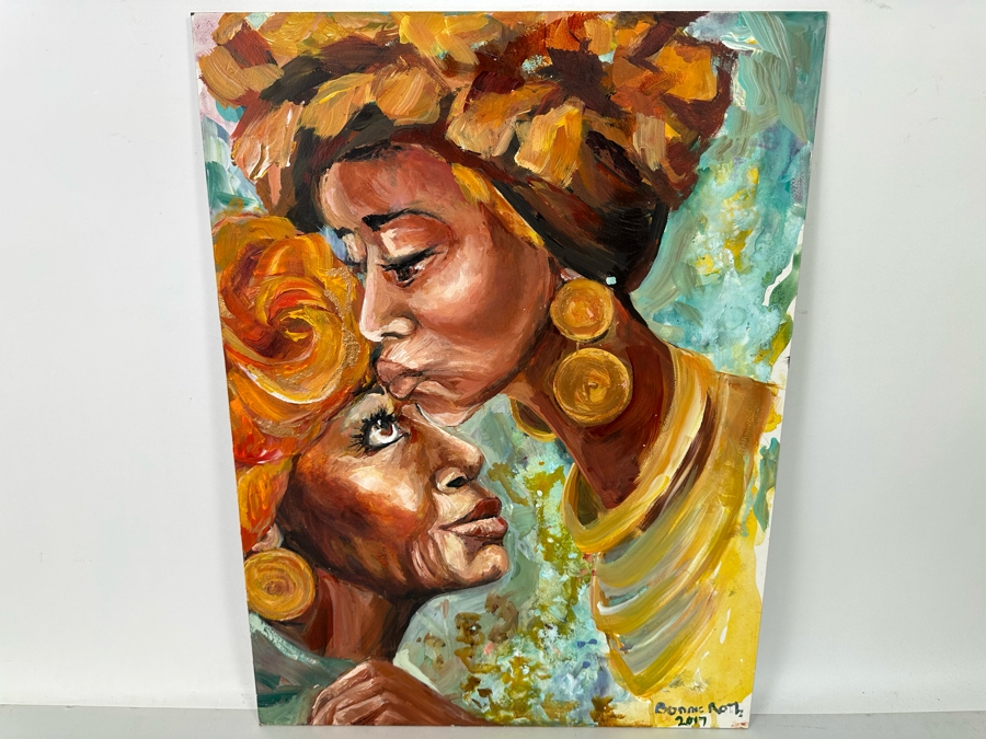 Bonnie Lee Roth (B. 1942, Southern California) Original Painting on Canvas 2017 18W x 24H [Photo 3]