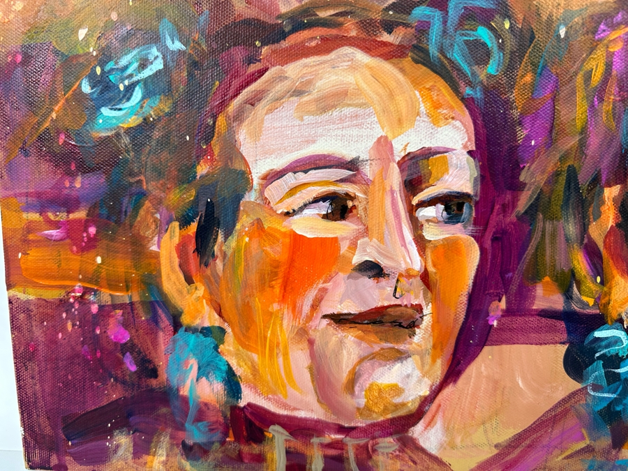 Bonnie Lee Roth (B. 1942, Southern California) Original Painting on Canvas 2020 20W x 16H [Photo 4]