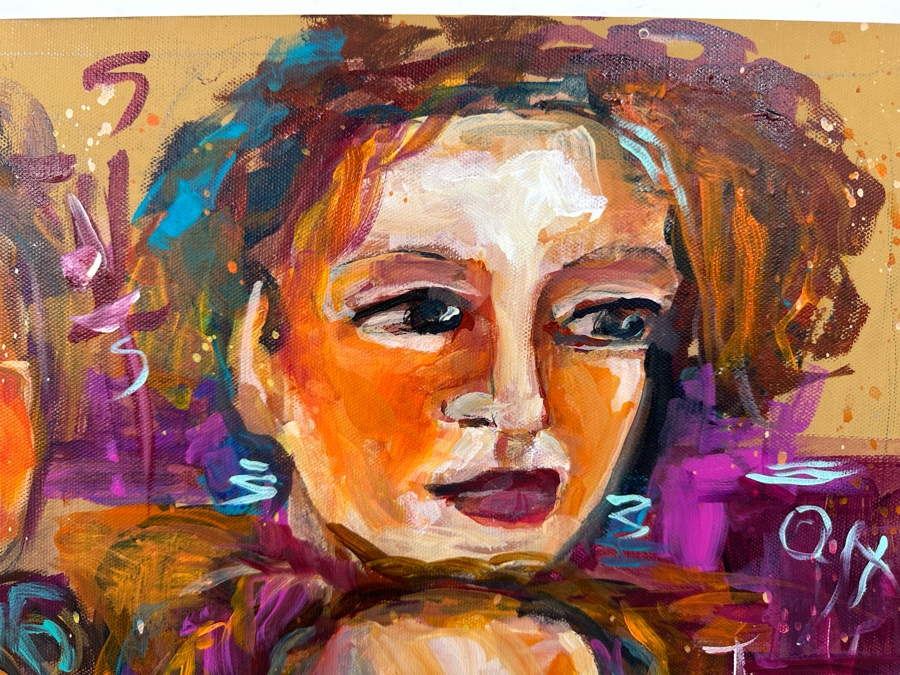 Bonnie Lee Roth (B. 1942, Southern California) Original Painting on Canvas 2020 20W x 16H [Photo 7]