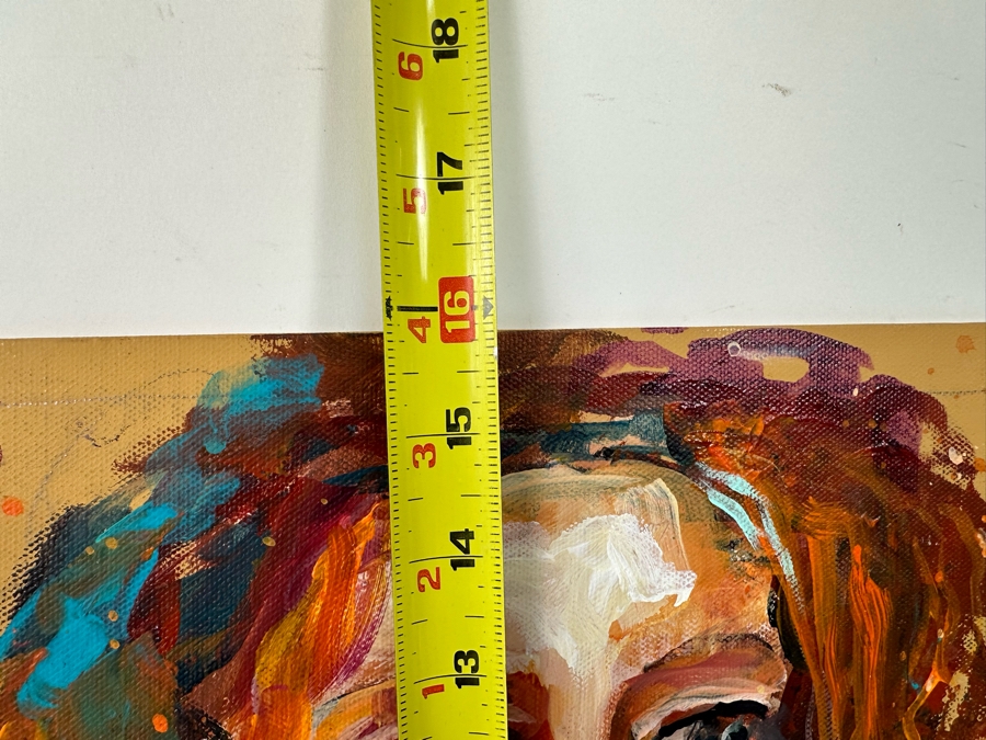 Bonnie Lee Roth (B. 1942, Southern California) Original Painting on Canvas 2020 20W x 16H [Photo 10]