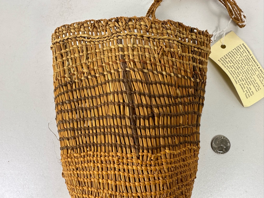 Pandanus Aboriginal Dilly Bag 10H