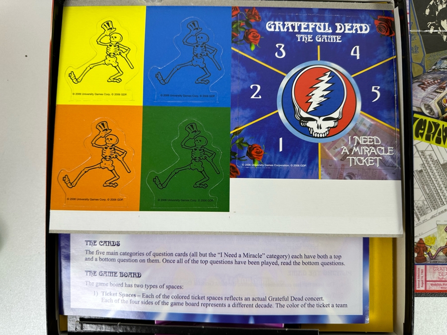 Grateful Dead The Game By University Games [Photo 13]