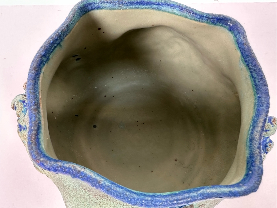 Art Pottery Vessel Signed SLOANE 8.5W X 5H [Photo 10]