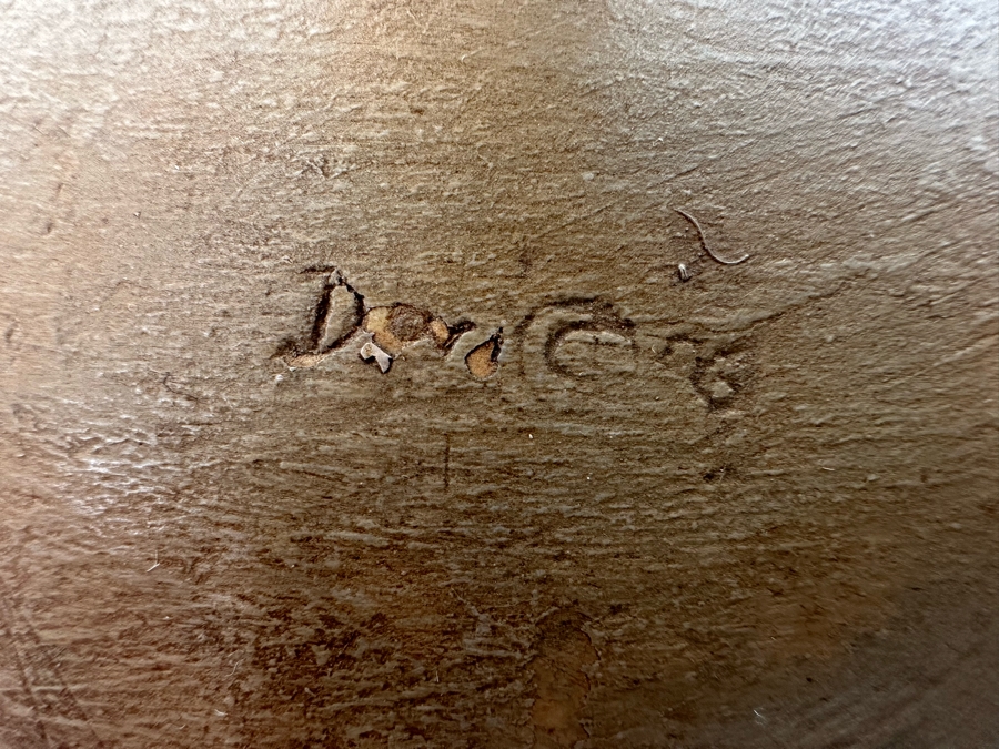 Dari Walker Signed Plaster Sculpture  [Photo 8]