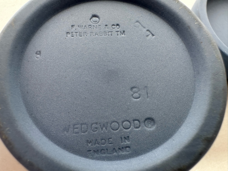 Pair Of Vintage Wedgwood Porcelain Boxes 2.5R And 1.5R [Photo 10]