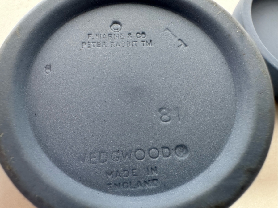 Pair Of Vintage Wedgwood Porcelain Boxes 2.5R And 1.5R [Photo 9]