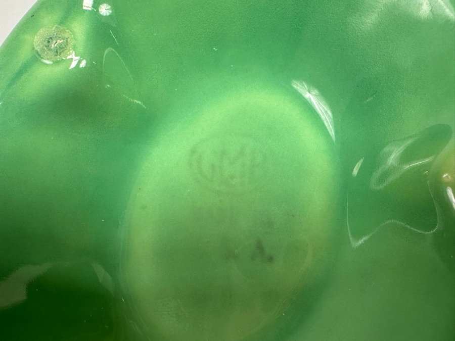 Vintage Mid-Century Modern Green Gladding McBean GMB Sauceboat Sauce Boat 8W X 4.5H [Photo 9]