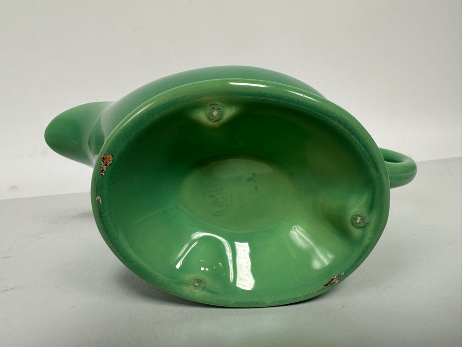 Vintage Mid-Century Modern Green Gladding McBean GMB Sauceboat Sauce Boat 8W X 4.5H [Photo 7]