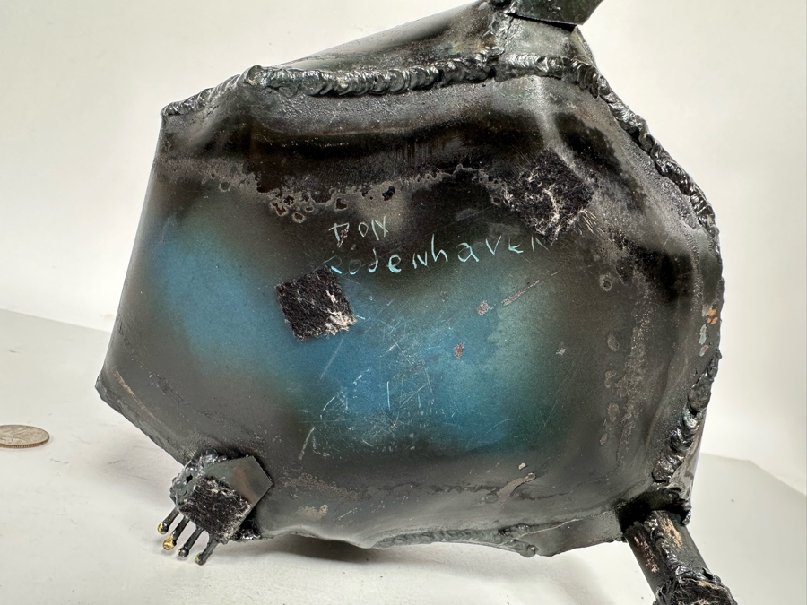 Don Rodenhaven Original Metal Beaver Sculpture 11W X 8.5D X 5H [Photo 9]