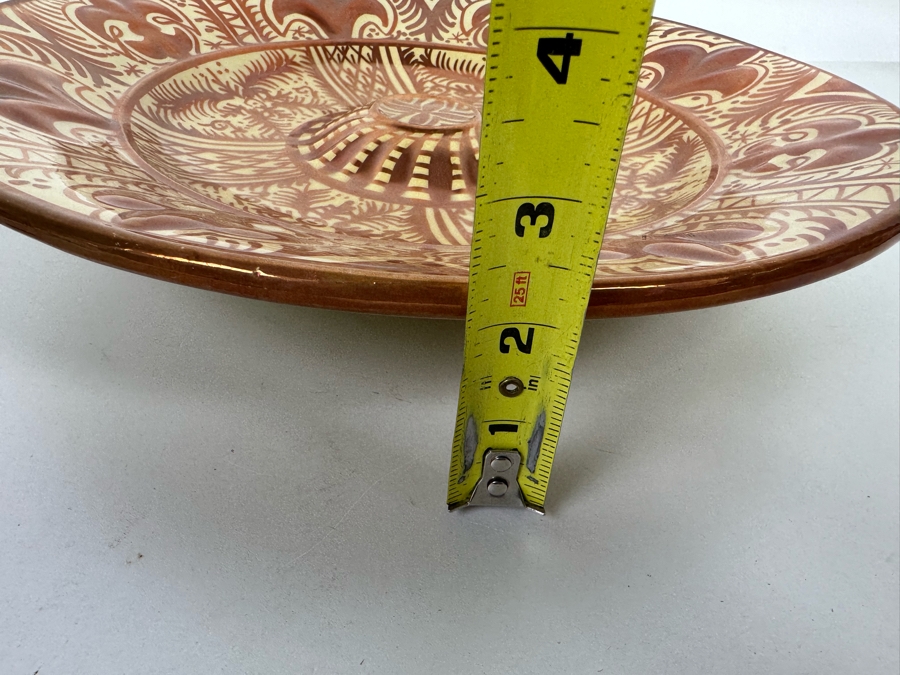 Gimeno Rios Manises Mid-Century Spanish Art Pottery Luster Bowl With Tin Glaze 14R X 2.5H [Photo 11]