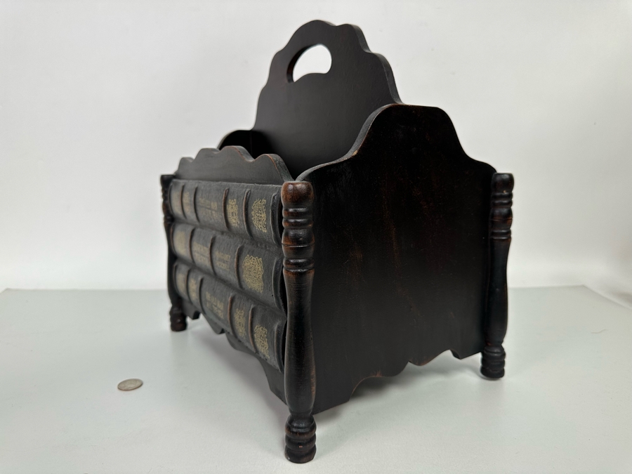 Book Themed Floor Magazine Rack 14W X 10D X 14H [Photo 5]