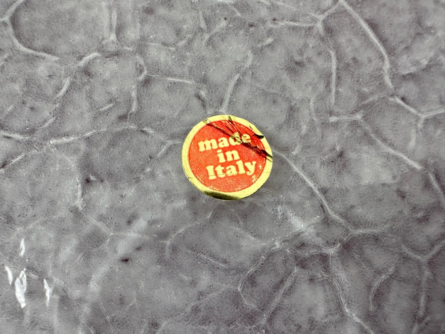 Large Italian Art Glass Centerpiece Bowl Purple Made In Italy 21W X 5H [Photo 20]