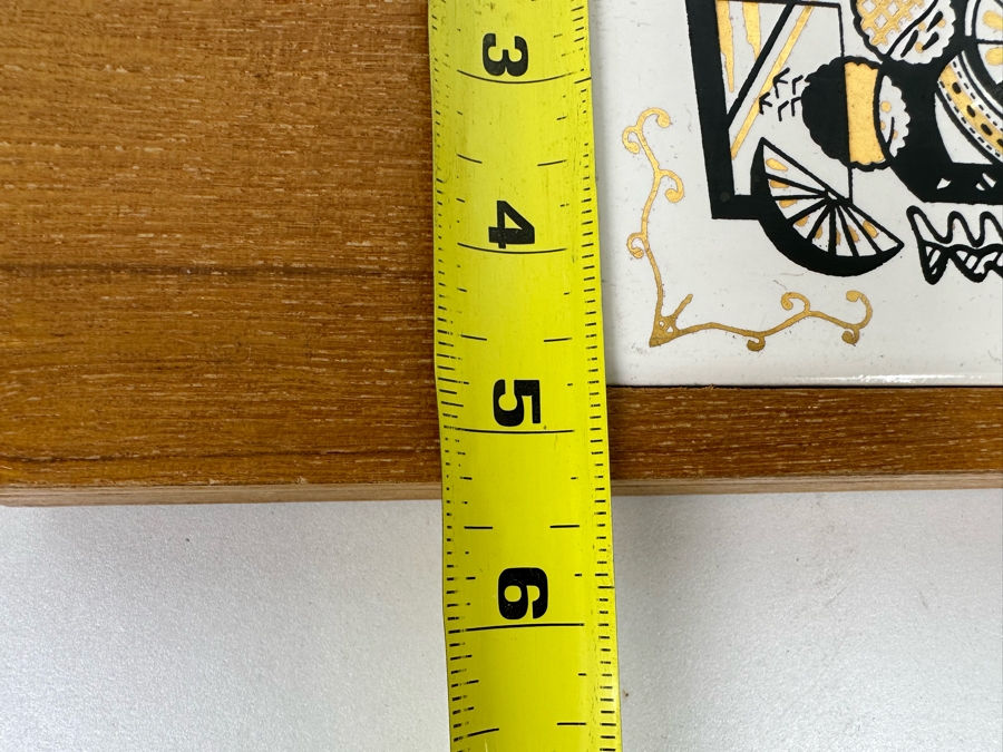 Vintage Mid-Century Stainless Steel With Wooden Handles Barware Set With Case Made In Japan 11W X 5D X 1H [Photo 10]