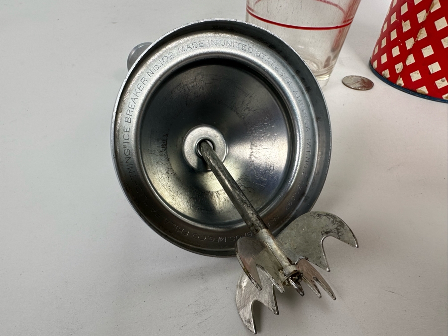 Mid-Century Lightning Ice Breaker With Original Packaging Barware [Photo 6]