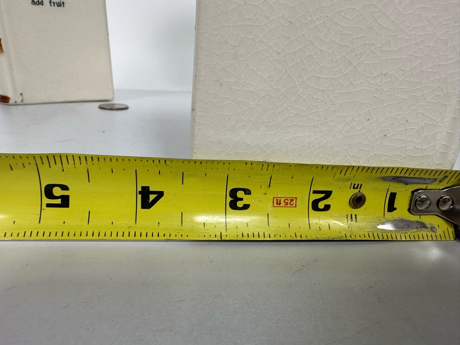 Hand Painted Ceramic Liquor Decanters Scotch, Gin, Rye & Brandy Made In Japan 3.5W X 1.5D X 8H [Photo 10]