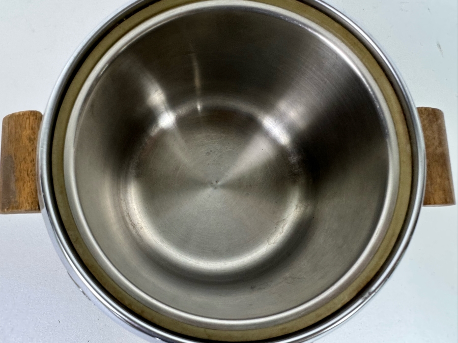 West Bend Stainless Steel Penguin Hot & Cold Server Ice Bucket 10W X 8H [Photo 9]