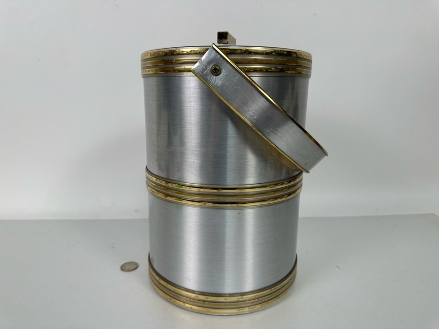 Vintage Georges Briard Ice Bucket 7.5W X 12H [Photo 6]
