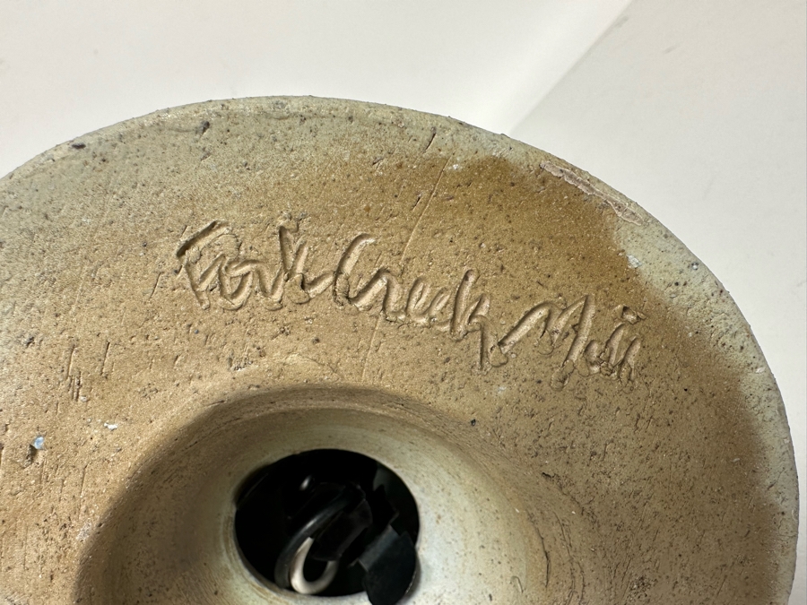 Original Signed Ann Williams Pottery Lighthouse Lamp Fork Creek Mill 21H Retailed $150 [Photo 11]