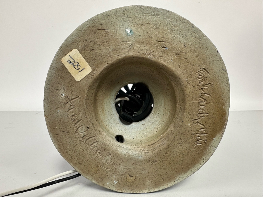 Original Signed Ann Williams Pottery Lighthouse Lamp Fork Creek Mill 21H Retailed $150 [Photo 9]