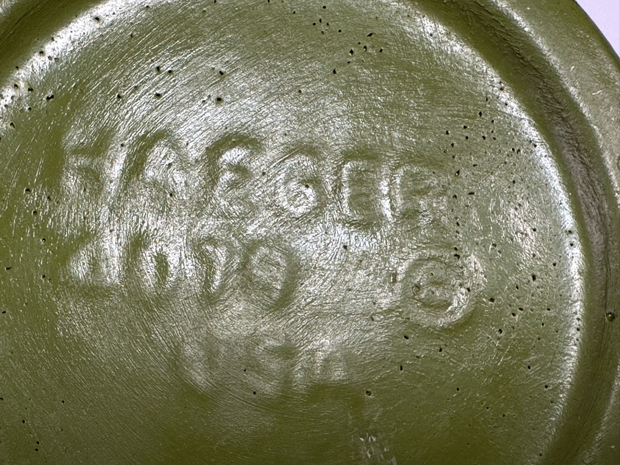 Vintage Mid-Century Haeger USA Pottery Vase  [Photo 9]