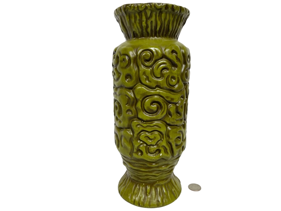 Vintage Mid-Century Haeger USA Pottery Vase 