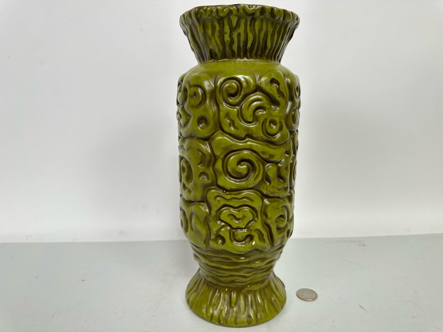 Vintage Mid-Century Haeger USA Pottery Vase