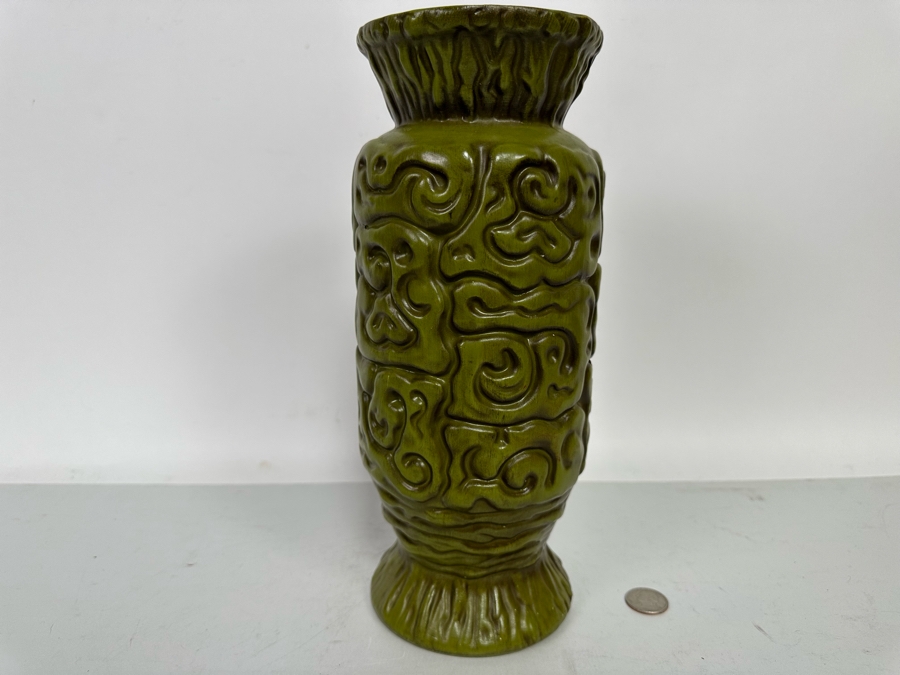 Vintage Mid-Century Haeger USA Pottery Vase  [Photo 6]