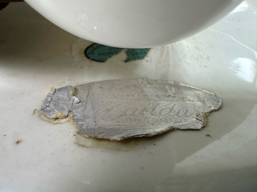 Vintage 1950s Maddux Of California Ceramic White Swan Planter And Lamp 9W X 5D X 12H [Photo 10]