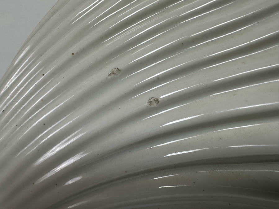 Vintage 1950s Maddux Of California Ceramic White Swan Planter And Lamp 9W X 5D X 12H [Photo 5]