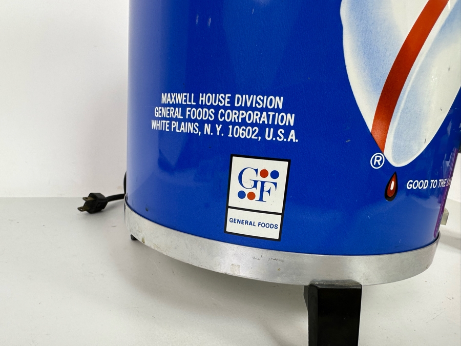 Vintage Maxwell House Advertising West Bend Coffee Maker Percolator 30 Cups 15H [Photo 6]