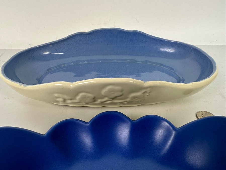 Haeger Pottery Bowl 10W And Metlox Pottery Bowl 12W [Photo 5]