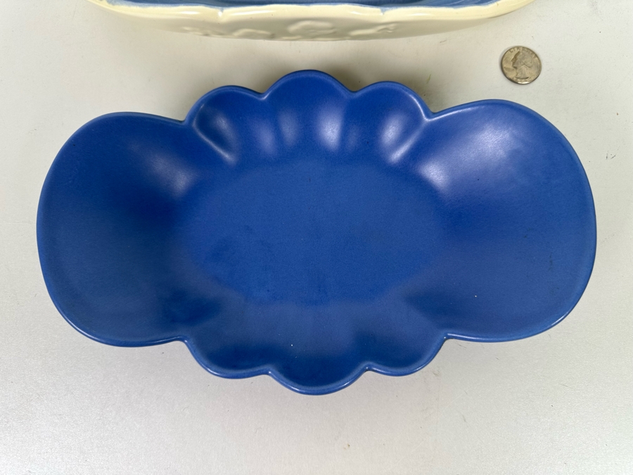 Haeger Pottery Bowl 10W And Metlox Pottery Bowl 12W [Photo 4]