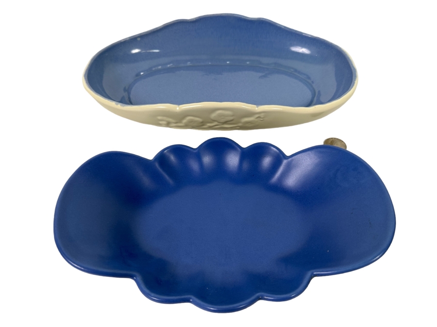 Haeger Pottery Bowl 10W And Metlox Pottery Bowl 12W [Photo 1]