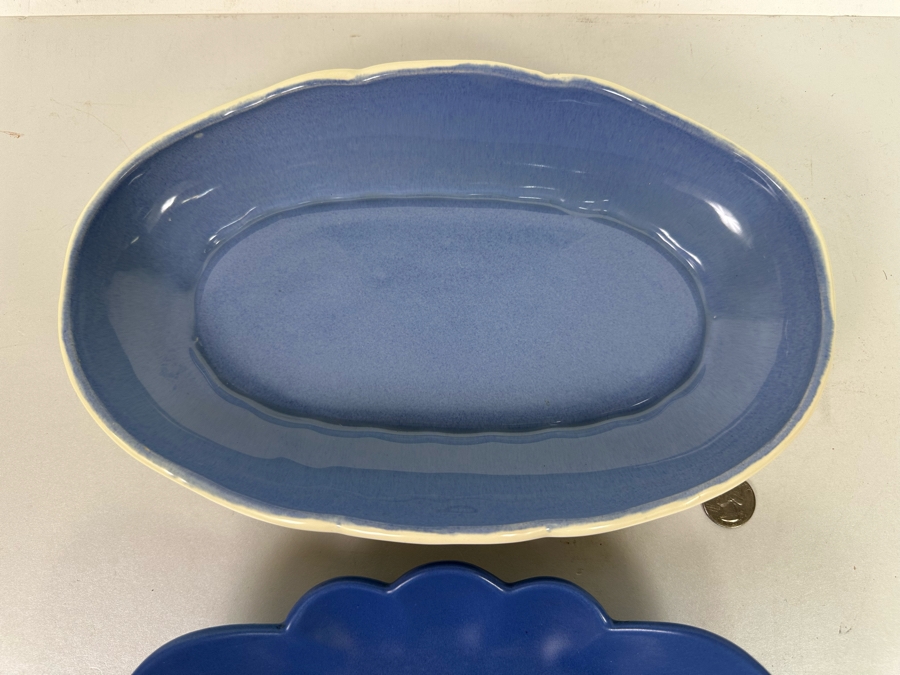 Haeger Pottery Bowl 10W And Metlox Pottery Bowl 12W [Photo 6]