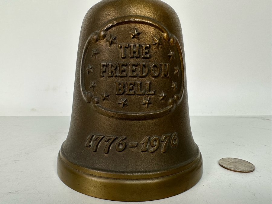 Vintage 1976 Gorham Cast Bronze Freedom Bell Limited Edition American Bicentennial 10H [Photo 5]