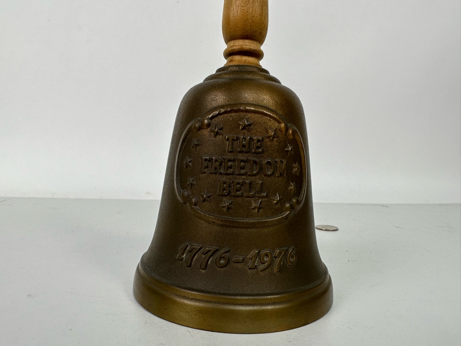 Vintage 1976 Gorham Cast Bronze Freedom Bell Limited Edition American Bicentennial 10H [Photo 9]