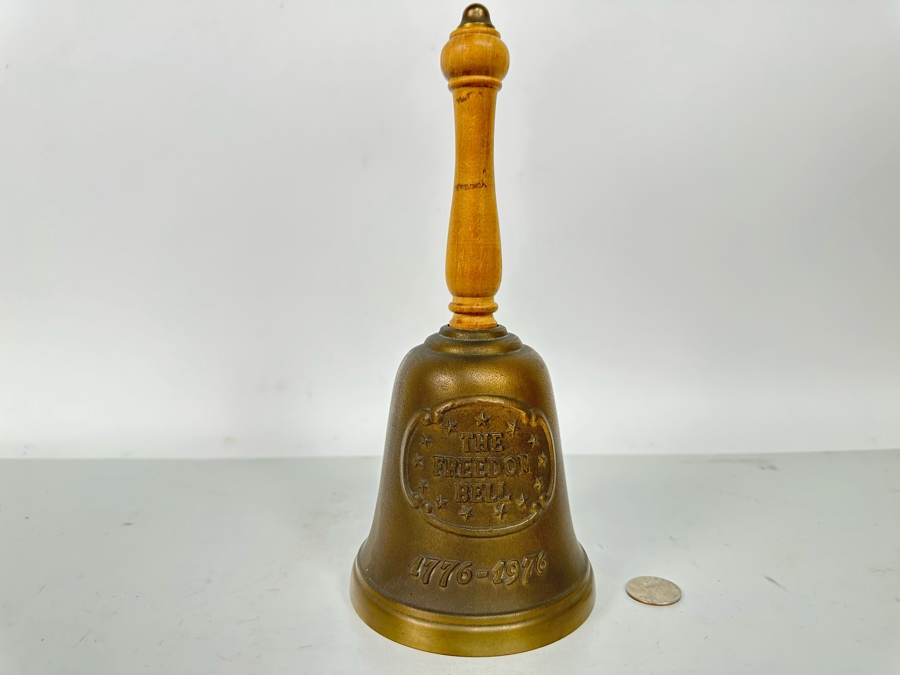 Vintage 1976 Gorham Cast Bronze Freedom Bell Limited Edition American Bicentennial 10H [Photo 4]