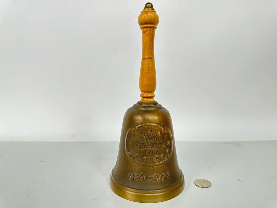 Vintage 1976 Gorham Cast Bronze Freedom Bell Limited Edition American Bicentennial 10H [Photo 3]