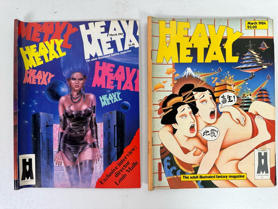 30 Vintage Heavy Metal Adult Illustrated Fantasy Magazines [Photo 11]