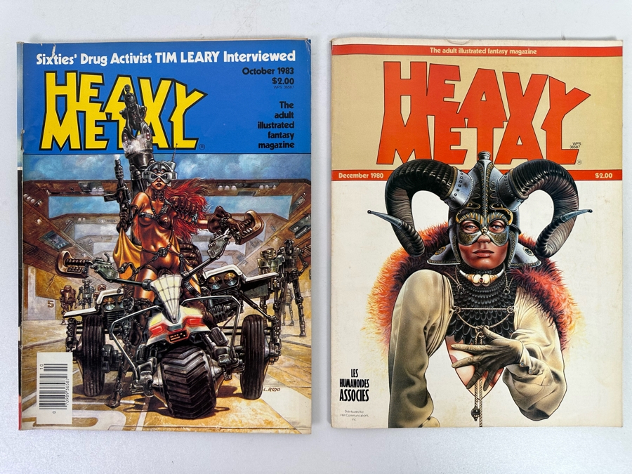 30 Vintage Heavy Metal Adult Illustrated Fantasy Magazines [Photo 9]