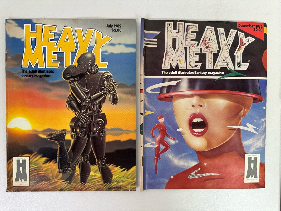 30 Vintage Heavy Metal Adult Illustrated Fantasy Magazines [Photo 7]