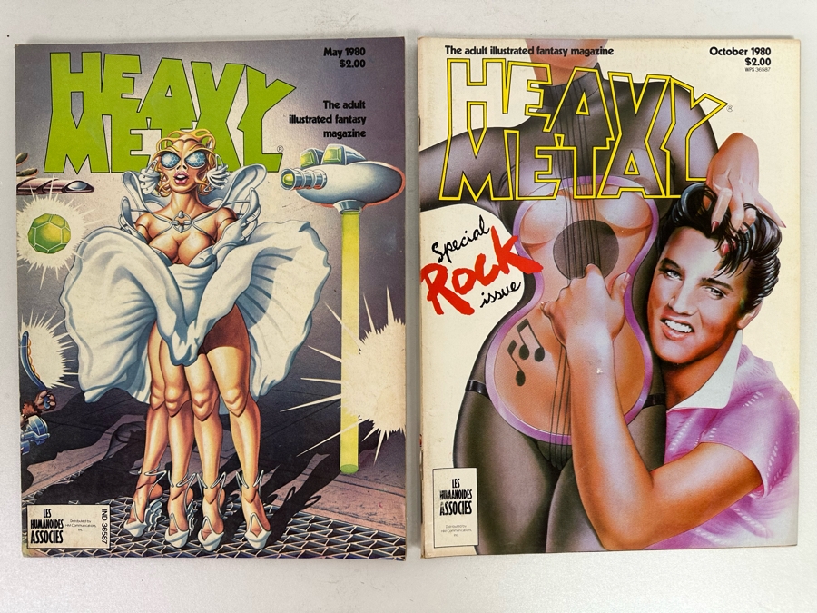 30 Vintage Heavy Metal Adult Illustrated Fantasy Magazines [Photo 13]