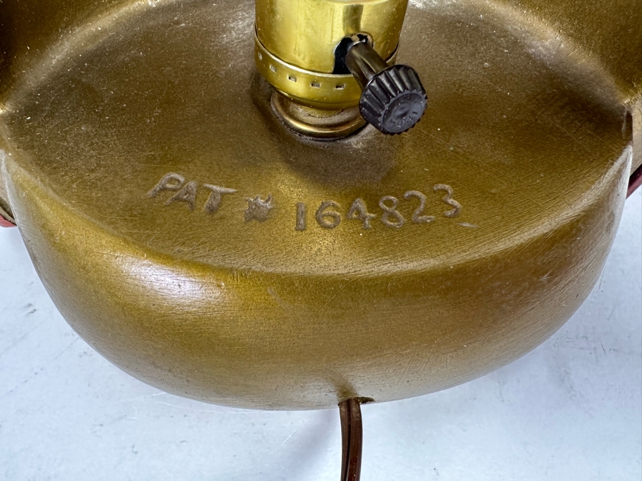 Vintage Antique Book Themed Table Lamp 8W X 6.5D X 10H [Photo 8]