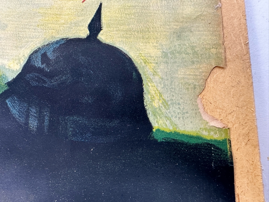 Original 'Come On!' World War I WWI Home Front Bonds Poster By Walter Whitehead (1917/1918) Buy More Liberty Bonds The Strobridge Litho Co See Photos For Damage 19.5 X 29 [Photo 19]