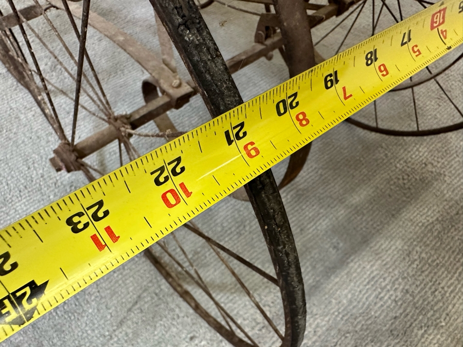 Antique Victorian Wicker Baby Carriage Buggy Perambulator Pram 44W X 22D X 39H [Photo 18]