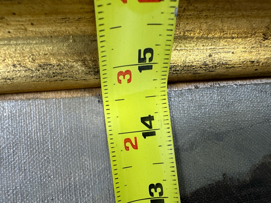 Arthur Nielsen (1883-1946, Denmark) Original Landscape Painting On Canvas Against Board 20 X 15 Framed 23 X 19 Signed 1927 Titled On Verso [Photo 17]